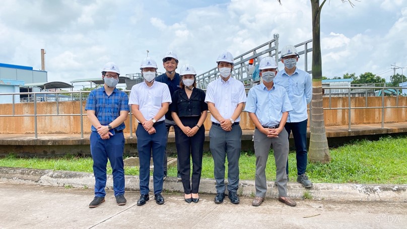 Mr. Erikawa gặp khách hàng Trạm xử lý nước thải tập trung KCN Nhơn Trạch 6