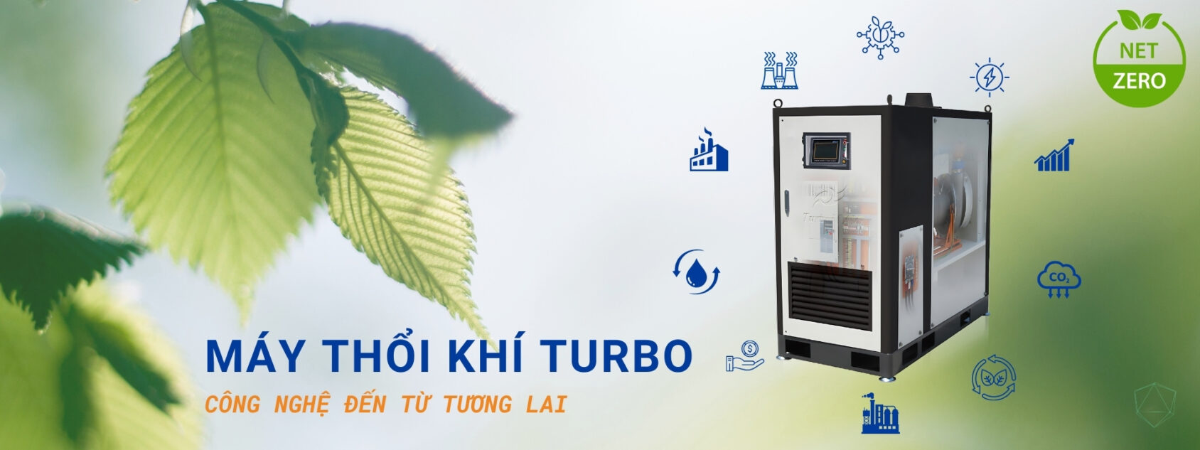 máy thổi khí turbo công ty TNHH Nhật Anh