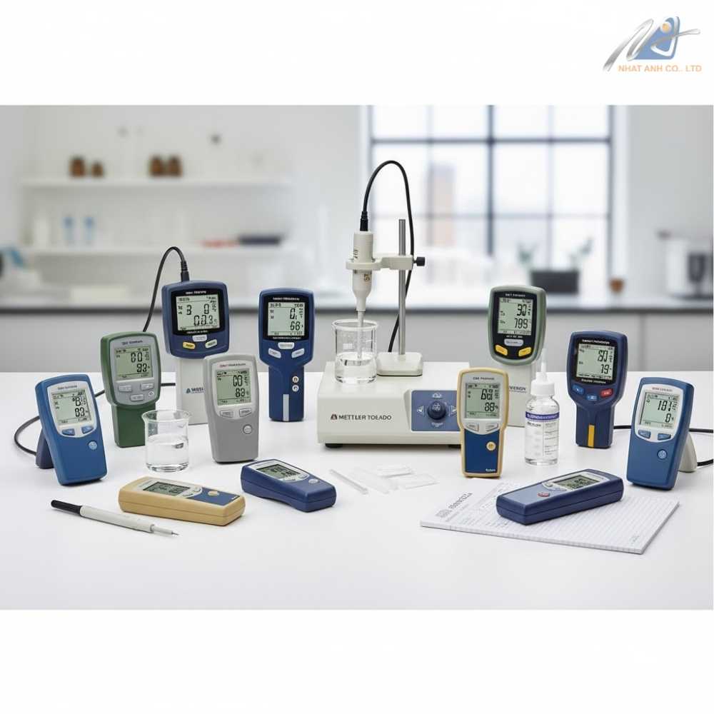 các loại máy đo ph 