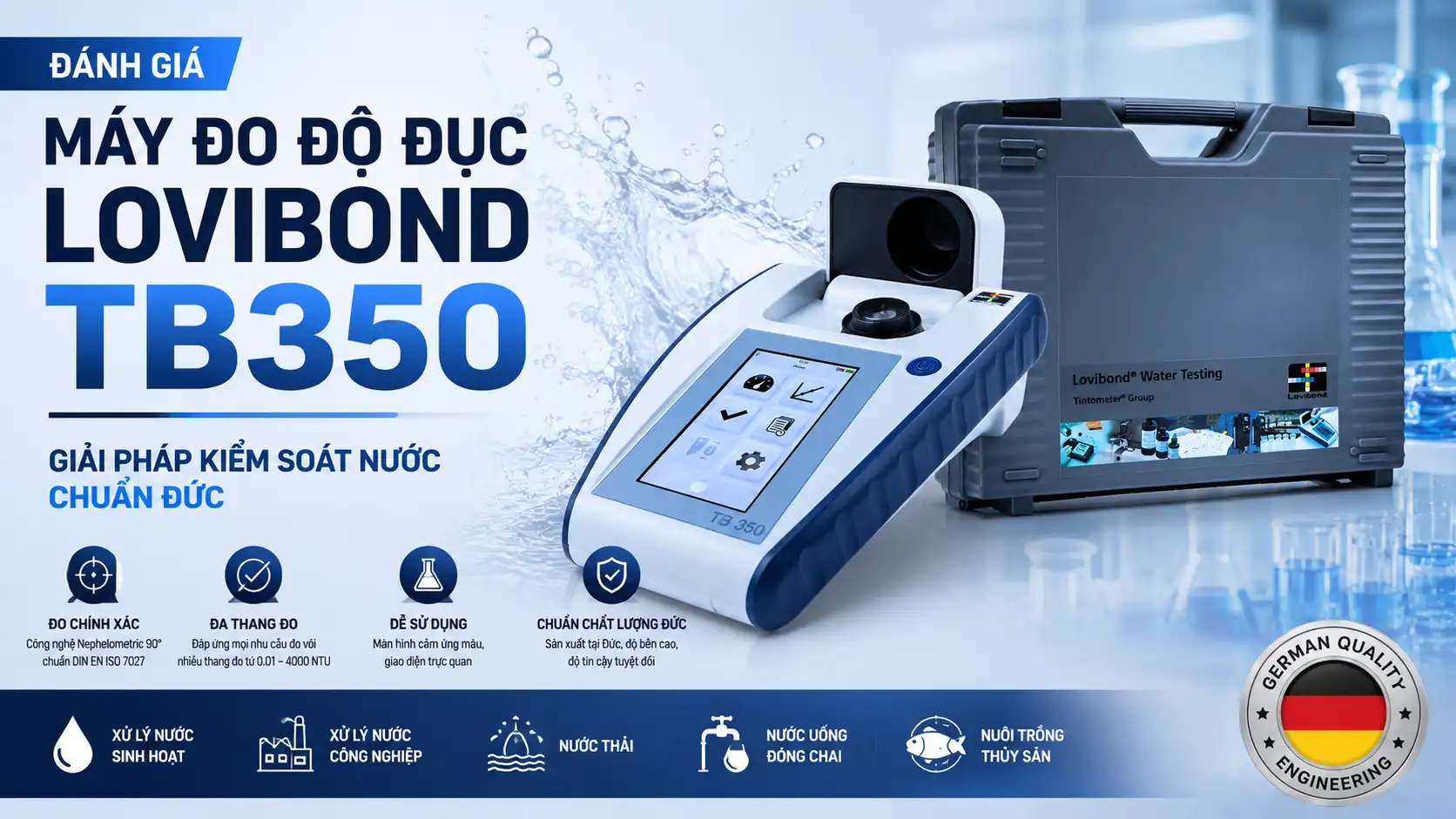 Máy đo độ đục Lovibond 
