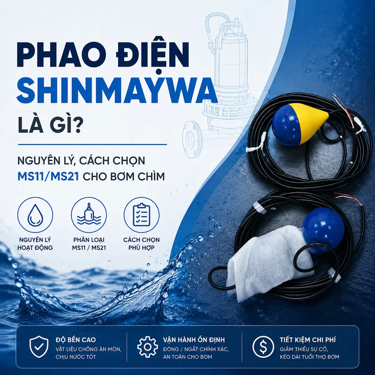 phao điện shinmaywa S11 và S21