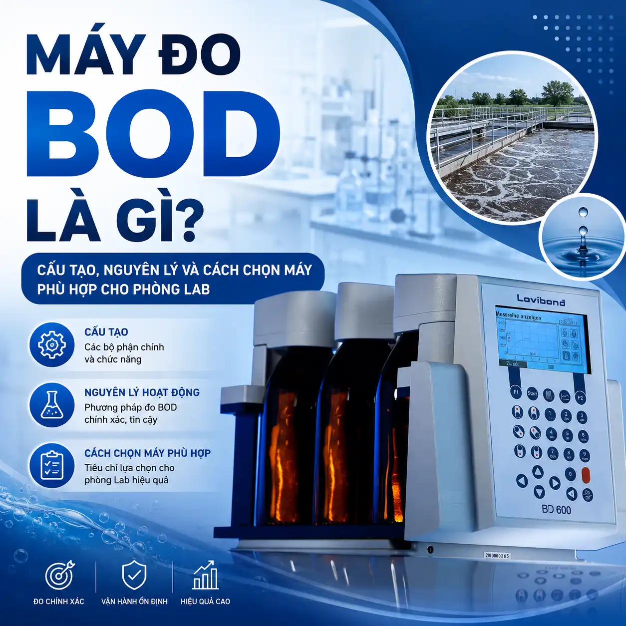 Máy đo BOD được cung cấp bởi Nhật Anh